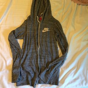 Zip up bike sweatshirt